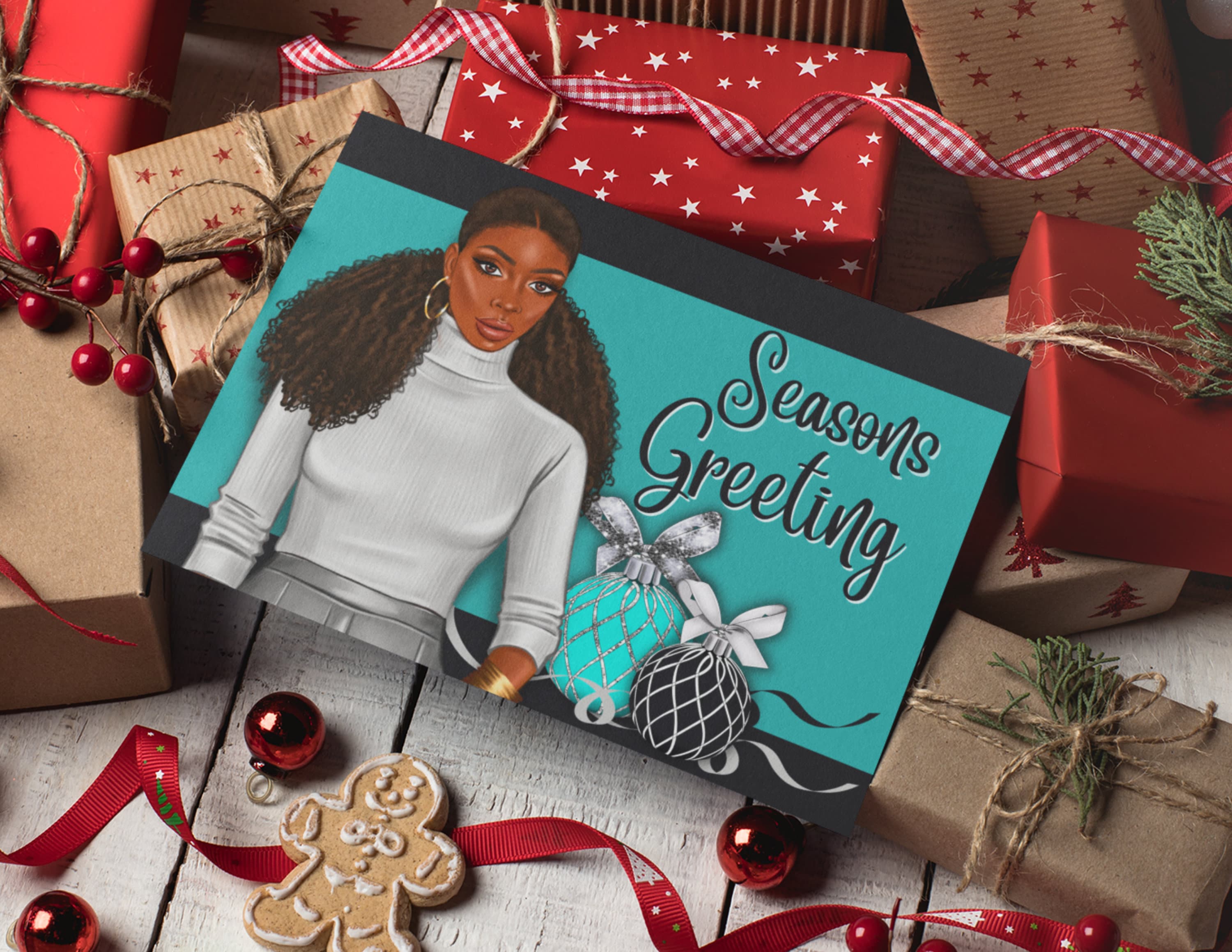 African American Christmas Cards 