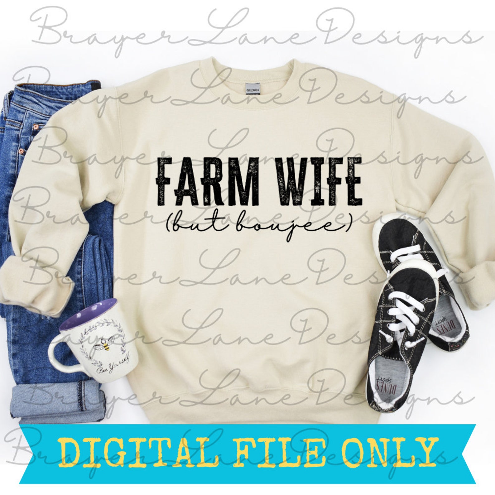 Farm Wife but Boujee PNG • Farming Design • Sublimation Design • PNG ...