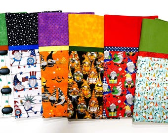 Holiday Gnomes Character Standard Size Pillowcases