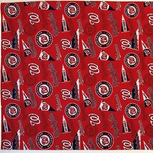 Washington Nationals Standard Size Pillowcase