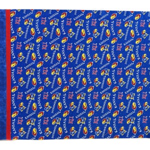 Kansas Jayhawks Standard Size Pillowcase