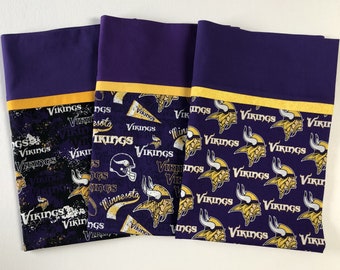 Minnesota Vikings Standard Size Pillowcase