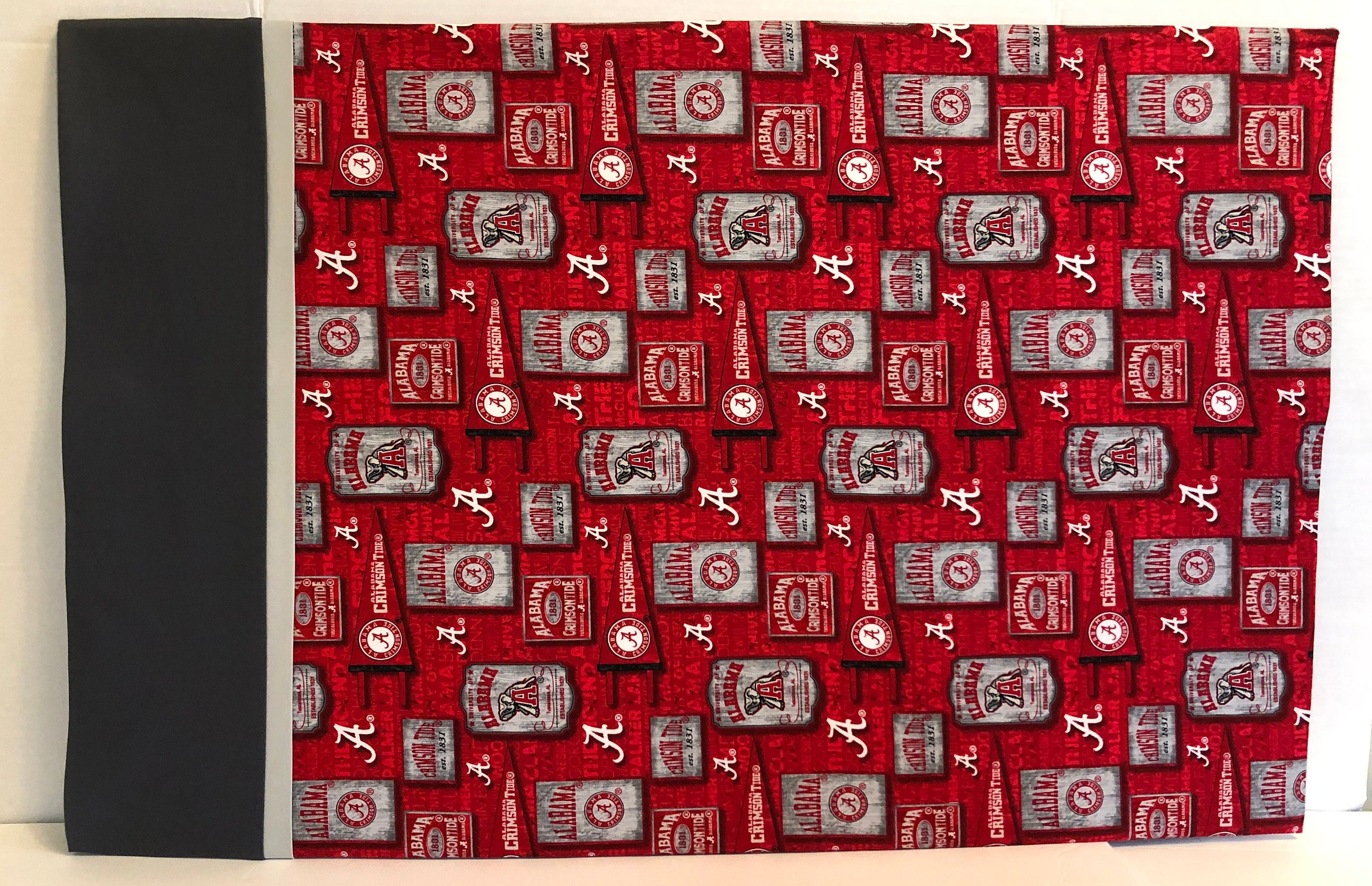 College Covers Federa Cuscino Oklahoma Sooners - Set Da 2 Federe Standard In Raso Di Cotone 100% 200 Fili