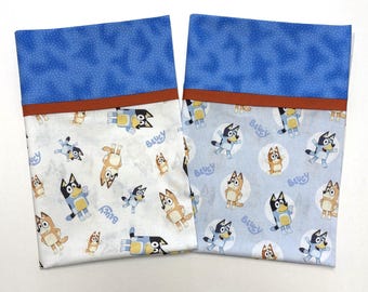 Bluey Standard Size Pillowcases - Two Choices