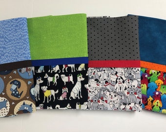 Very Colorful DOGS Standard Size Pillowcases