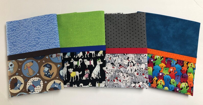 Very Colorful DOGS Standard Size Pillowcases image 1