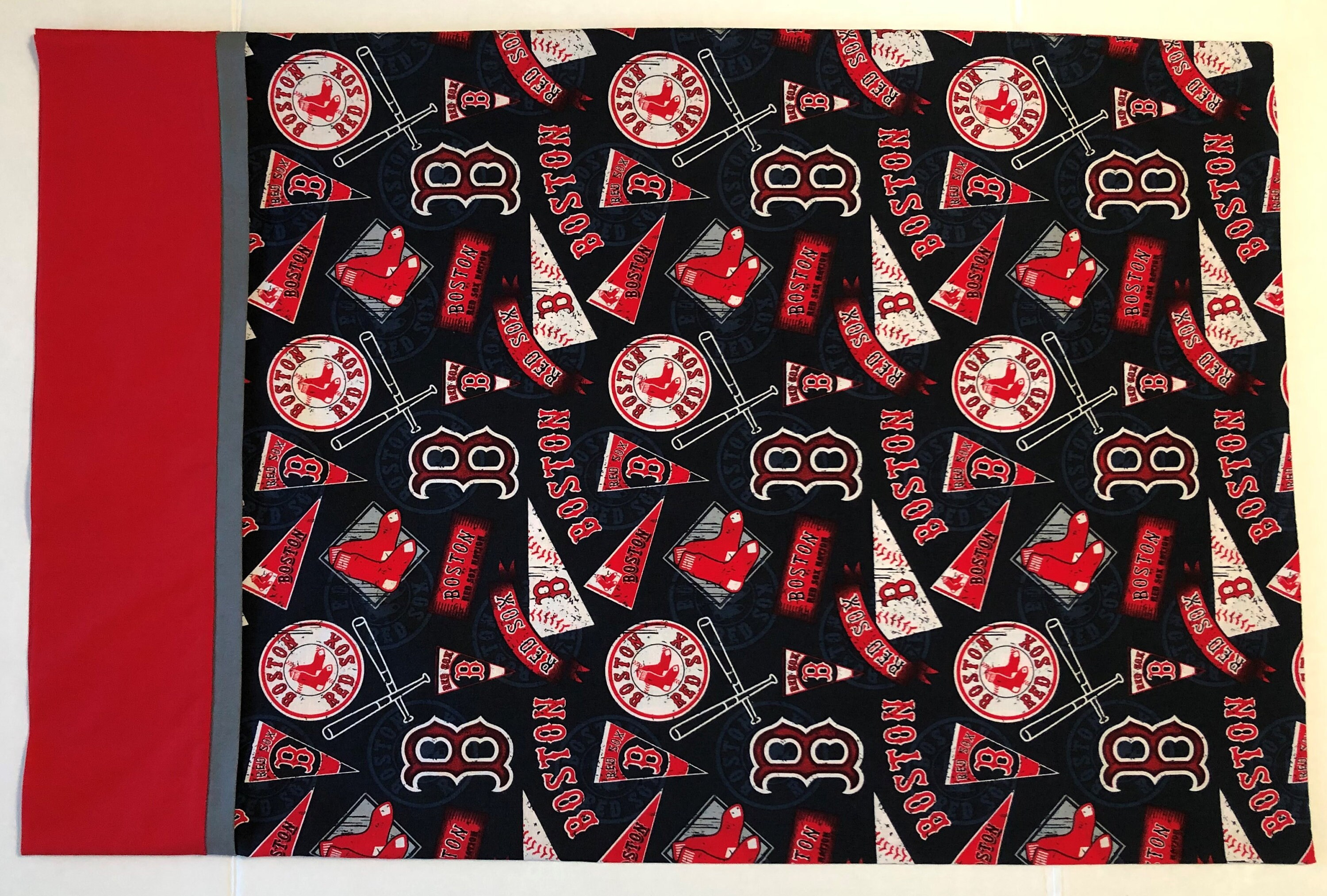red sox pillow case