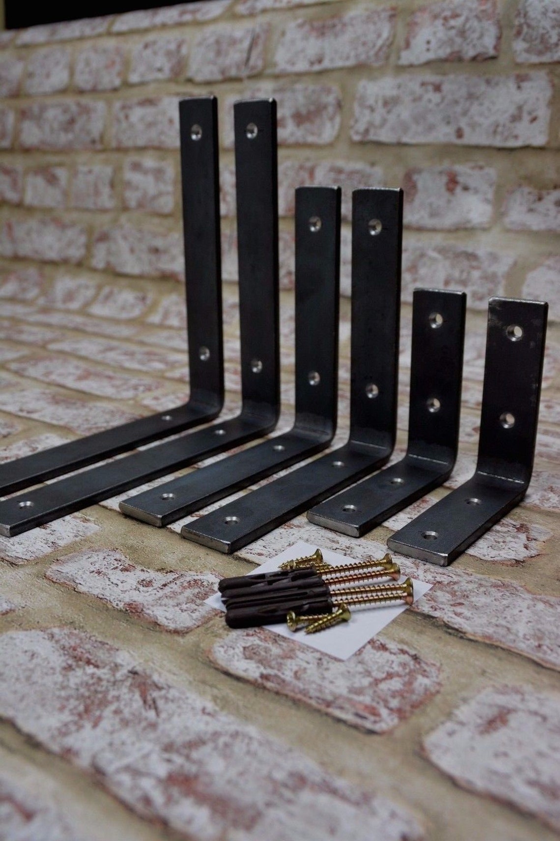 Shelf Brackets Industrial Style Shelf Support Metal Iron DIY Etsy UK