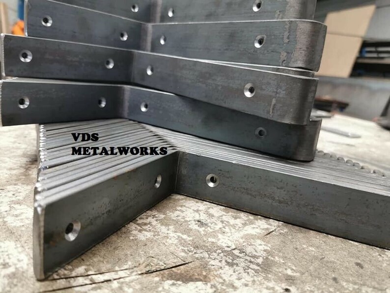 Heavy Duty Scaffold Board Shelf Brackets Rustic Floating Metal Etsy