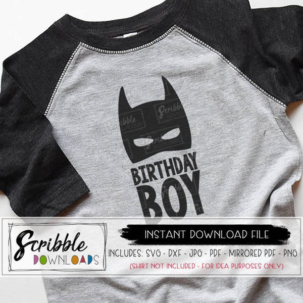 Birthday boy svg superhero bday comic birthday svg clipart kids cut file digital cricut silhouette dxf printable iron on shirt popular hero