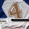 Football Printable Locker Sign Decoration Sports School Team PDF Print ...