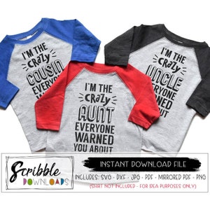 family reunion svg Crazy relative svg bundle cousin shirt funny SVG printable iron on dxf pdf cricut silhouette gathering trip aunt uncle