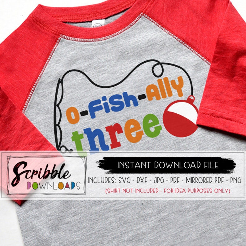 Download O FISH ALLY 3 svg trois 3ème troisième anniversaire de ...