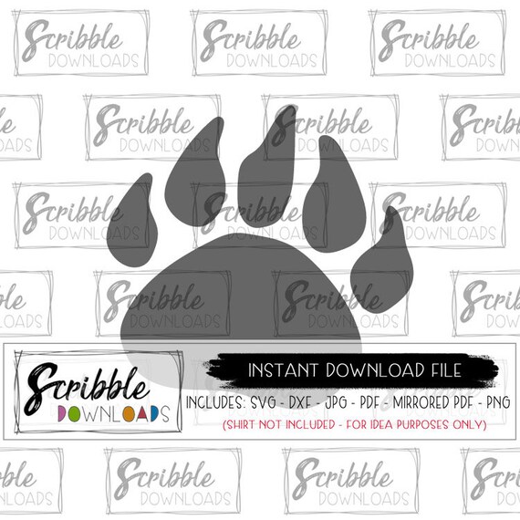Free Free Bear Paw Svg Free Download 880 SVG PNG EPS DXF File