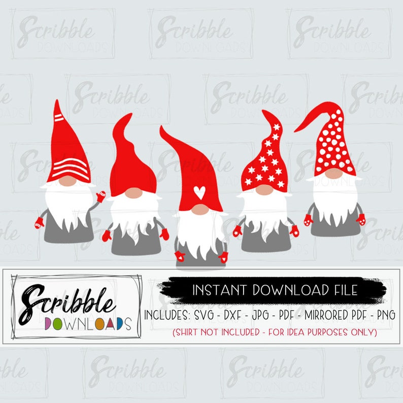 Download Christmas gnome svg dxf elf elves SVG silhouette cricut ...