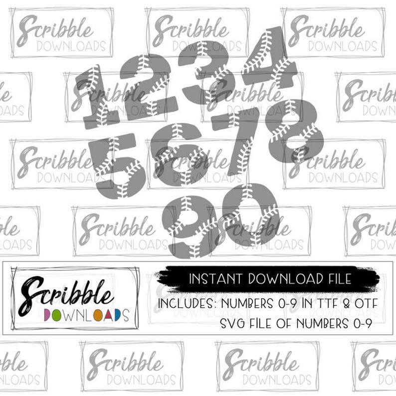 Free Free Baseball Numbers Svg Free 334 SVG PNG EPS DXF File