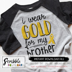 Krebs Krebs in der Kindheit Krebs GOLD Shirt Eisen auf Kampf wie ein Kind svg Vektor Krebs SVG Kinderkrebs druckbare Silhouette Cricut Bruder Familie