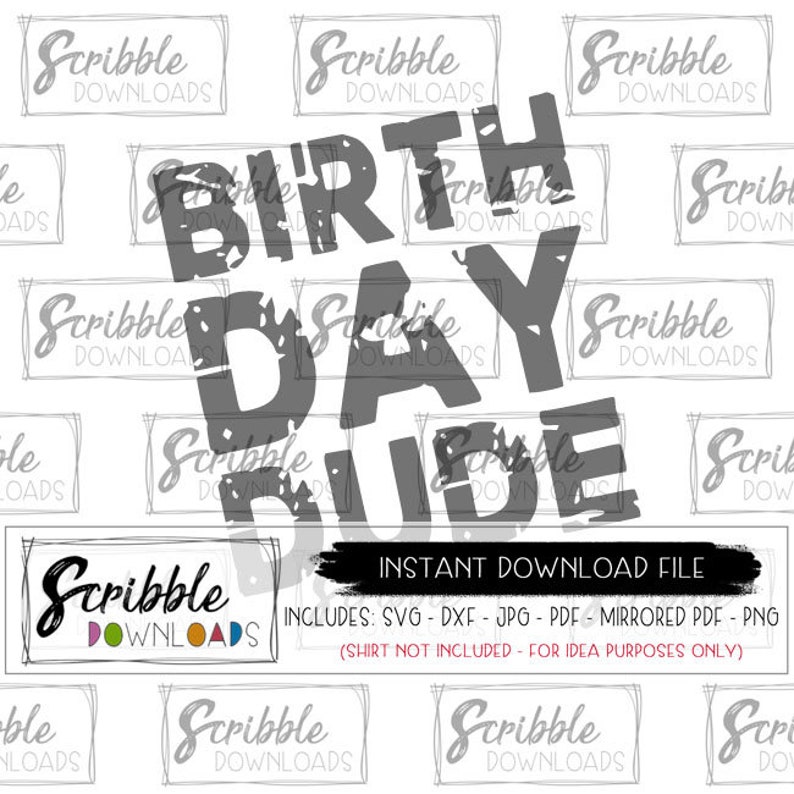 Download Birthday DUDE svg bday boy shirt iron on comic birthday ...