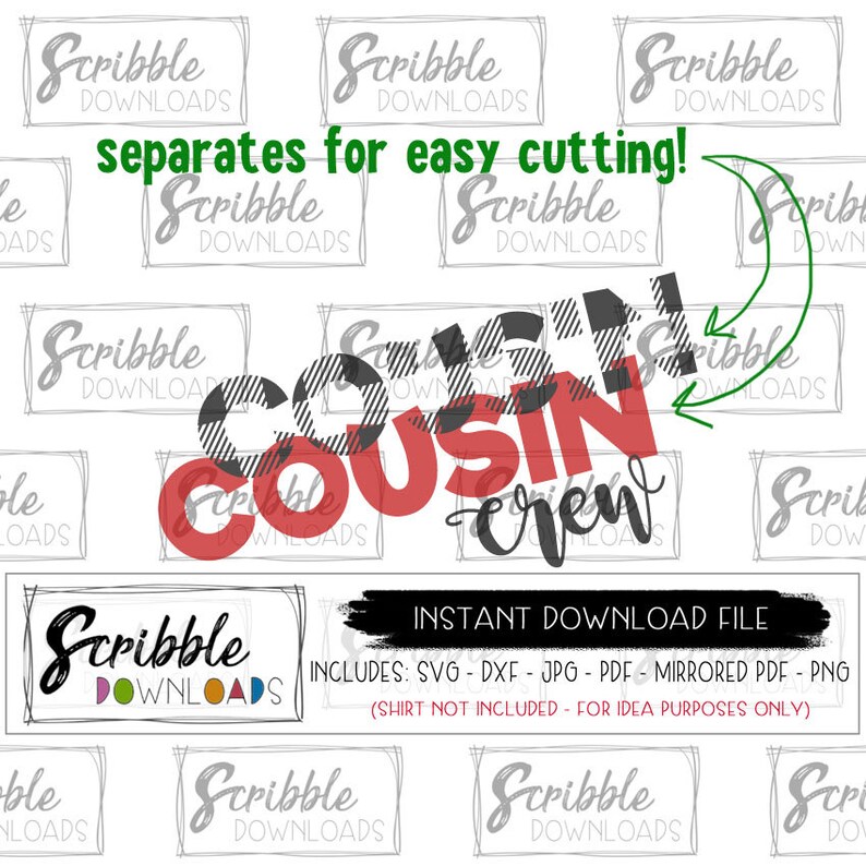 Cousins SVG Cousin Crew SVG DXF Christmas cousins family Reunion diy shirt cricut cut file cute matching popular silhouette plaid nana t