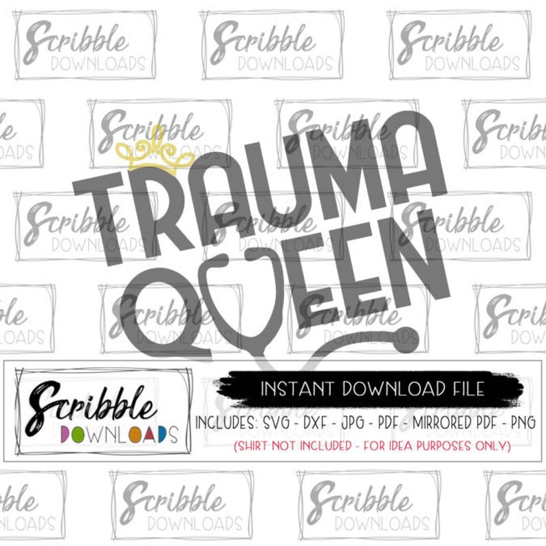Free Free Trauma Queen Svg 881 SVG PNG EPS DXF File