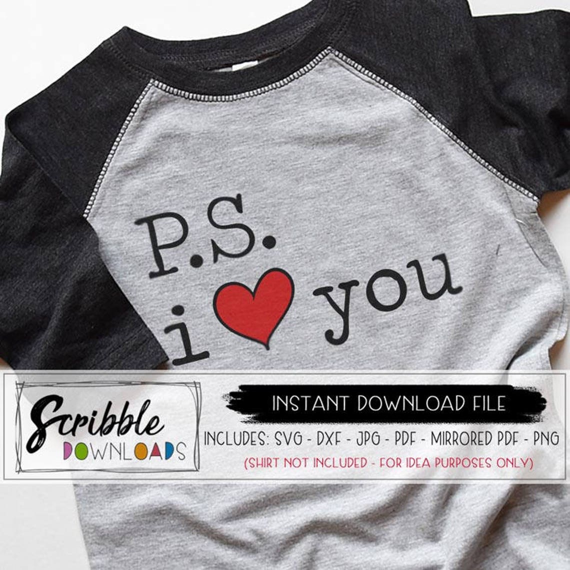 Free Free 301 Ps I Love You Svg SVG PNG EPS DXF File