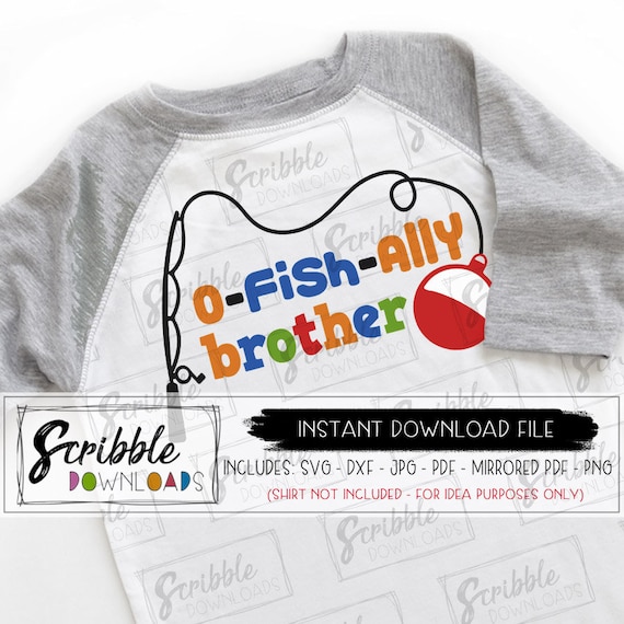 Download The Big One Svg Sister 1 One 1st First Birthday Fishing Fish Swim Party Cut File Birthday Svg Bday Cricut Silhouette Diy Shirt Iron On Art Image Transfers Craft Supplies Tools