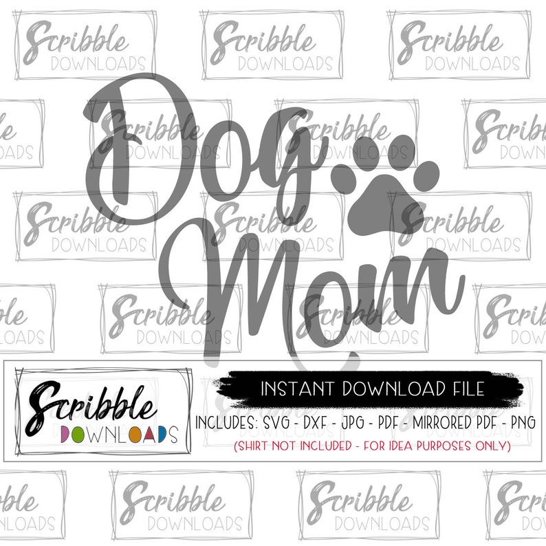 Download Dog Mom Svg Animal Lover Dog Owner Rescue Pet Svg Cut File Silhouette Cricut Shirt Printable Iron On Dog Dxf Plaid Paw Fur Baby Dog Mama Kids Crafts Paper Party Kids