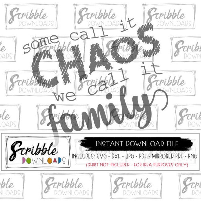 Download Some Call It Chaos We Call It Family Svg Cousin Dxf Svg Family Reunion Svg Shirt Shirt Cousins Printable Cut File Vinyl Cricut Silhouette Stencils Templates Craft Supplies Tools Deshpandefoundationindia Org