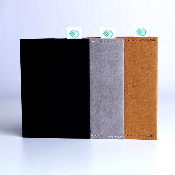 Vegan Washable paper 100% recyclable cardholder