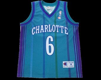 90s Hornets Jersey Etsy 90s Hornets Jersey Etsy