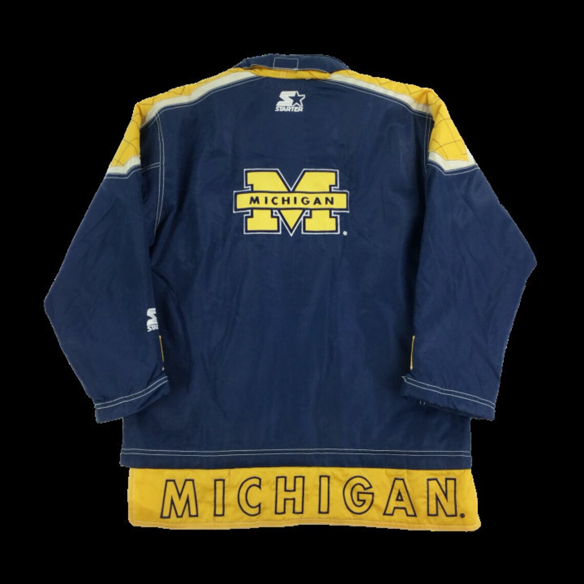 Starter Michigan Jacket Medium Etsy
