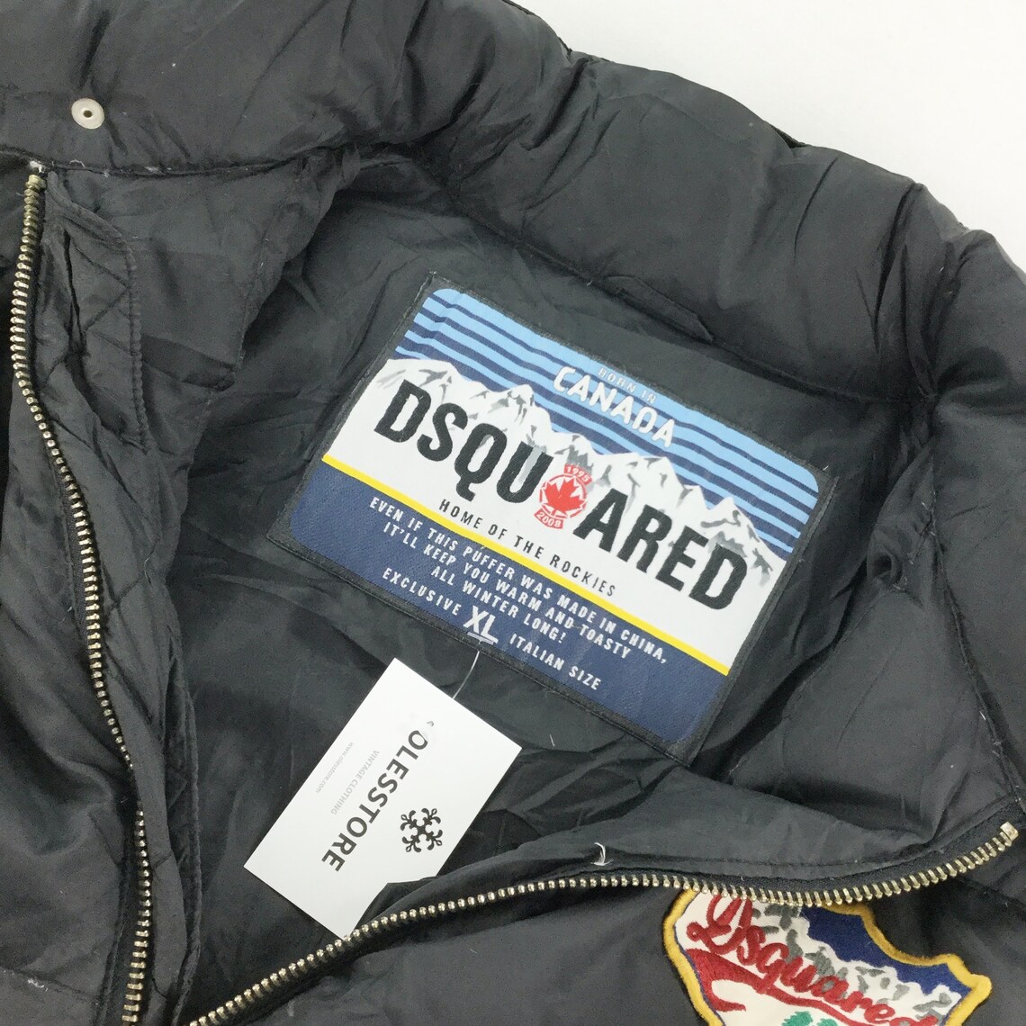 Dsquared Winter Puffer Jacket XL | Etsy