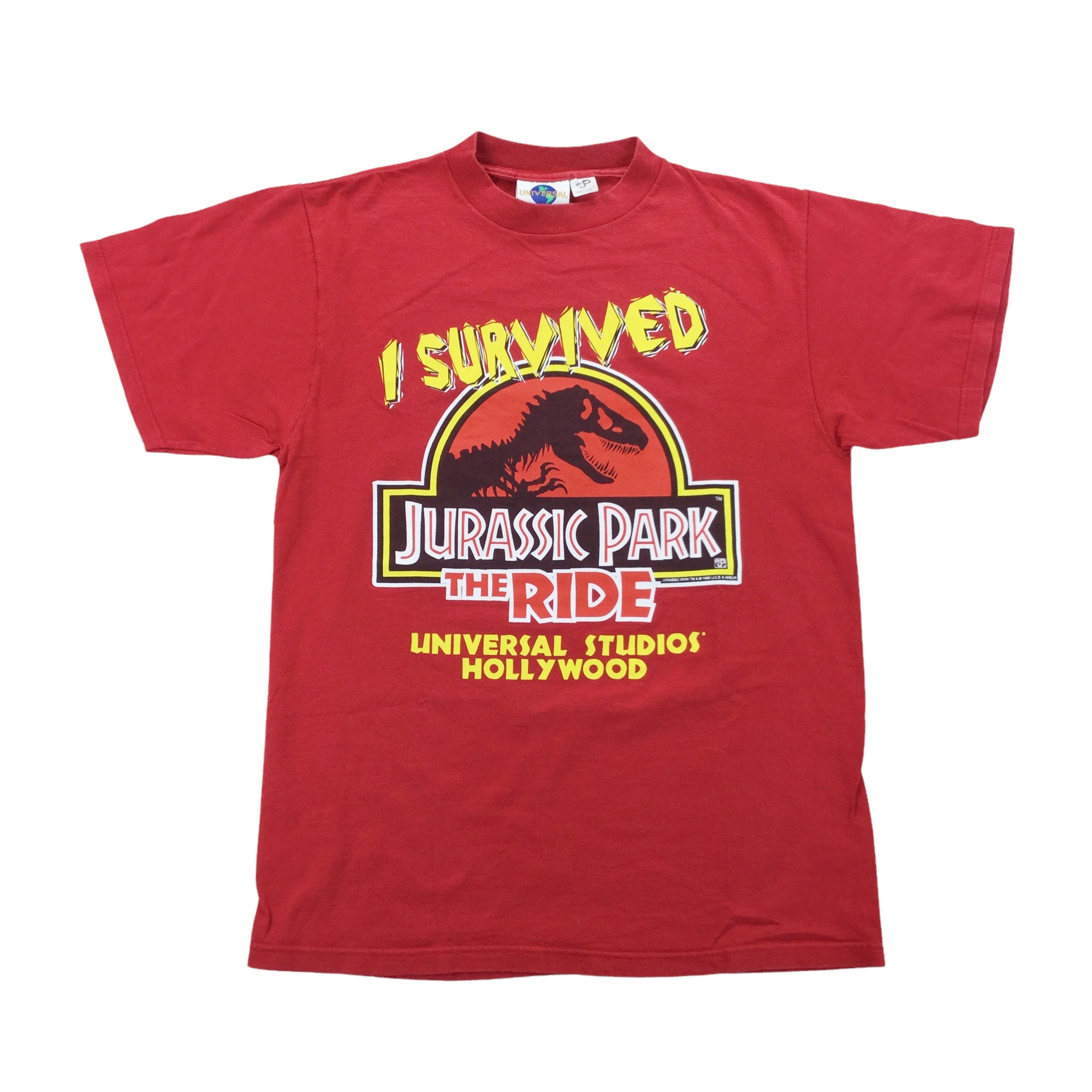 Jurassic+ParkJurassic Park Licenza Ufficiale Clever Girl Uomo Maglietta Tango Rosso 