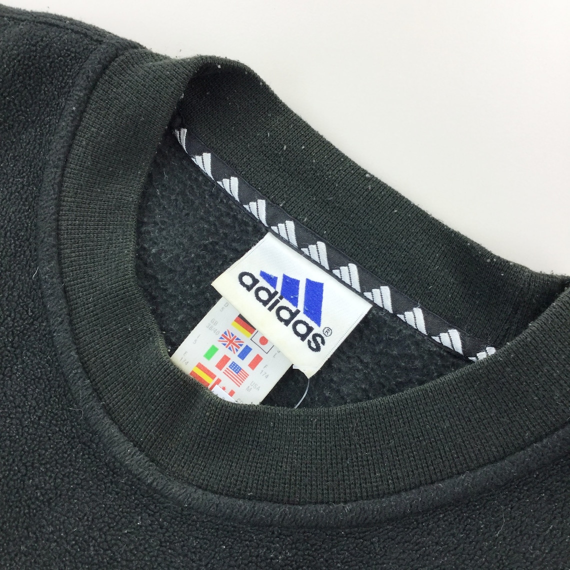 adidas fleece sweatshirt
