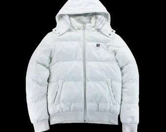 fila black puffer jacket
