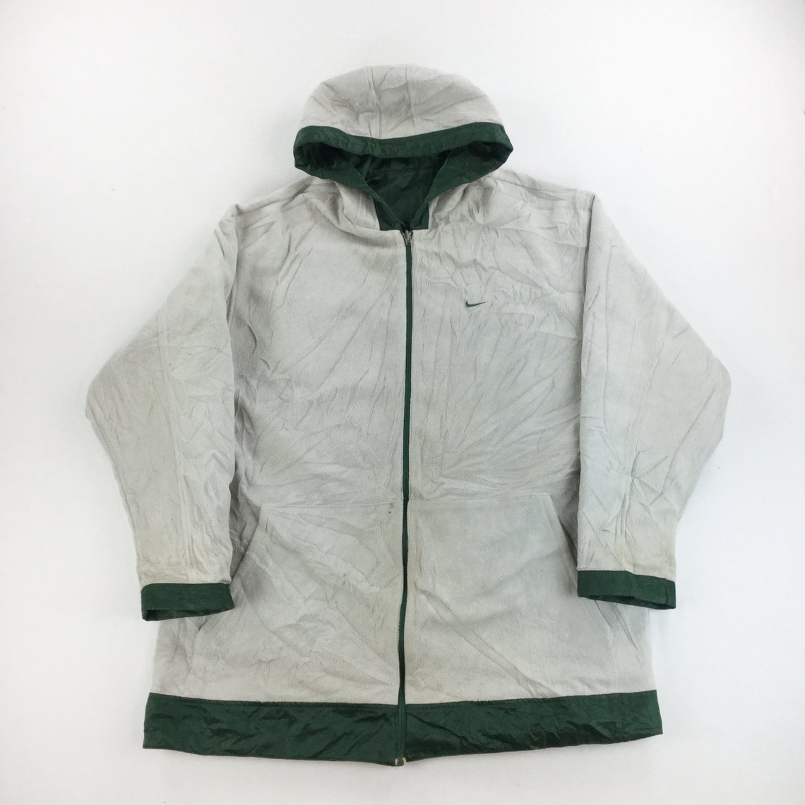 Nike 90s Reversible Fleece Jacket XL | Etsy