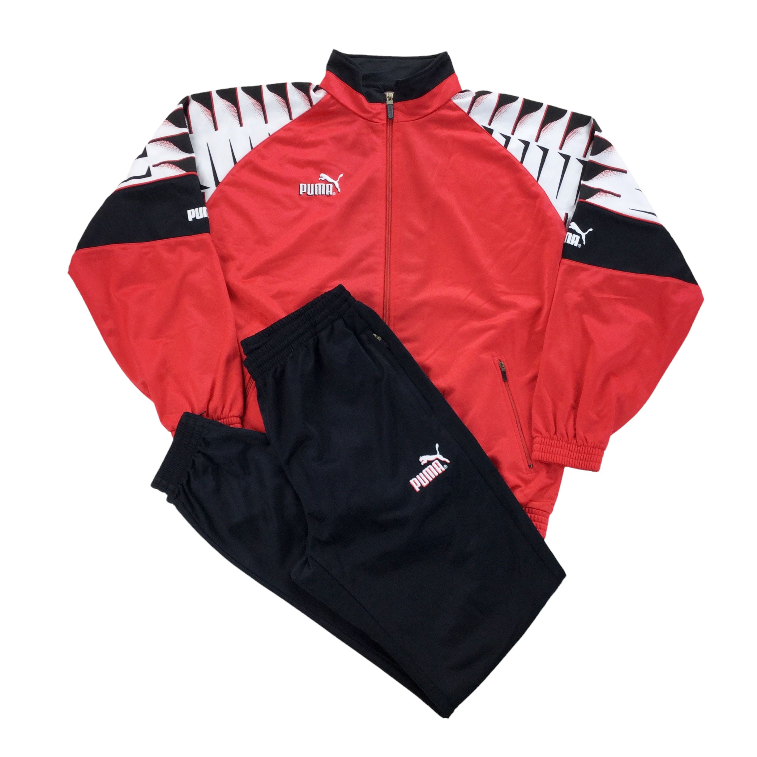 puma floral tracksuit