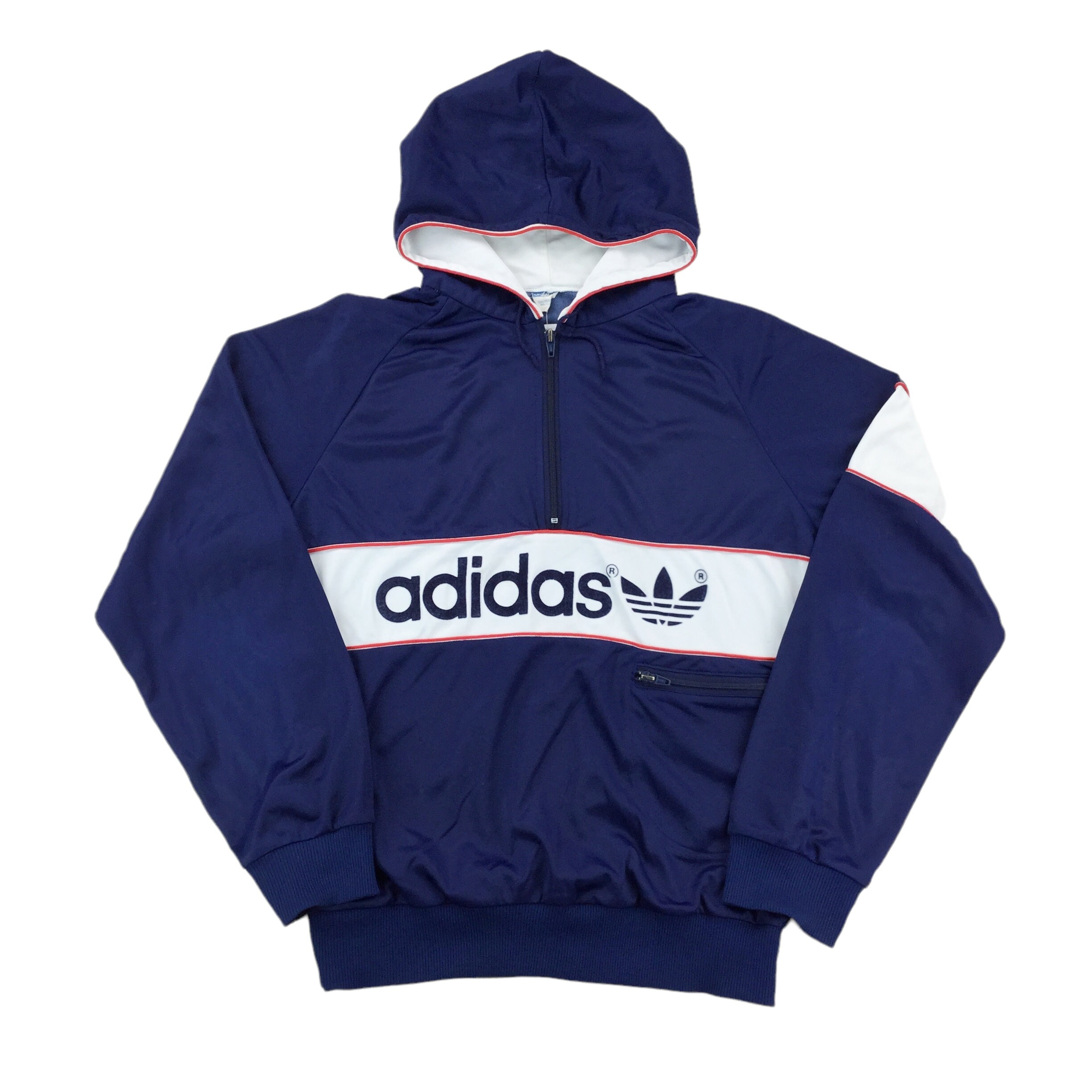 80s Adidas Hoodie - Etsy