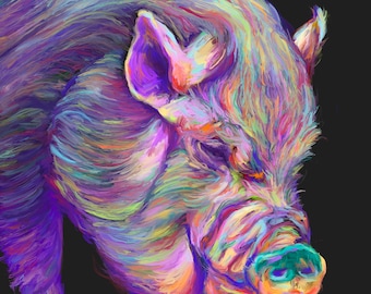 Pig Painting