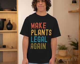 Vintage Stoner Oversized Unisex Boxy Tee Retro Marijuana Graphic T Shirt Hippie Weed Lover Gift 420 Stoner Aesthetic Apparel