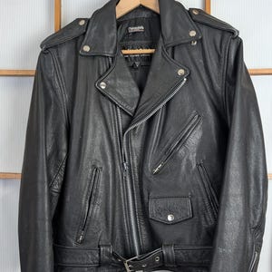 Vintage Wilson Leather Jacket - Etsy