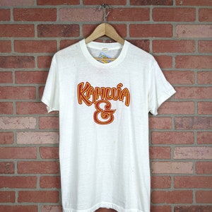 Vintage 80s Kahlua Liquer ORIGINAL Promo Tee Large image 1