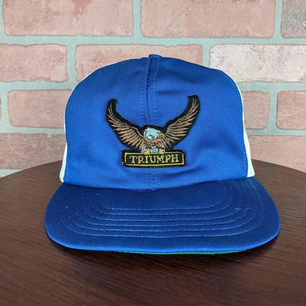 Triumph Motorcycle Hat Etsy