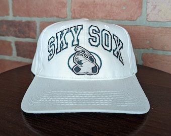 Vintage 90s PCL Colorado Sky Sox ORIGINAL Snapback Hat