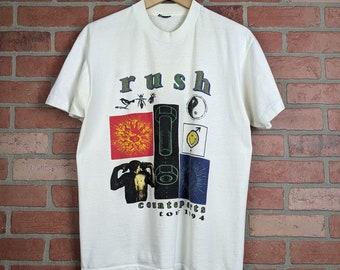 Vintage 1994 Double Sided Rush Counterparts ORIGINAL Tour Tee - Large