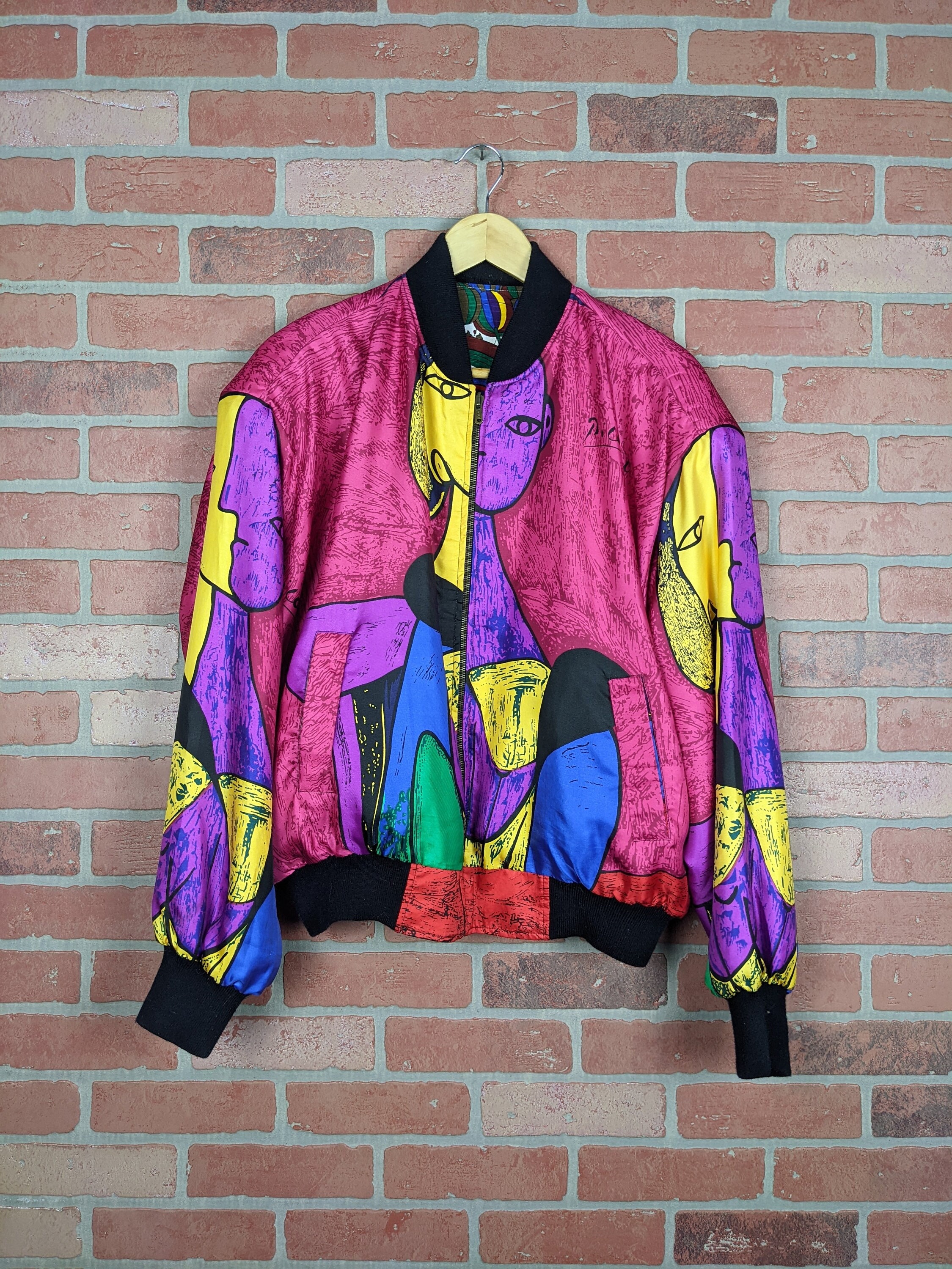 90s Picasso Jacket - Etsy