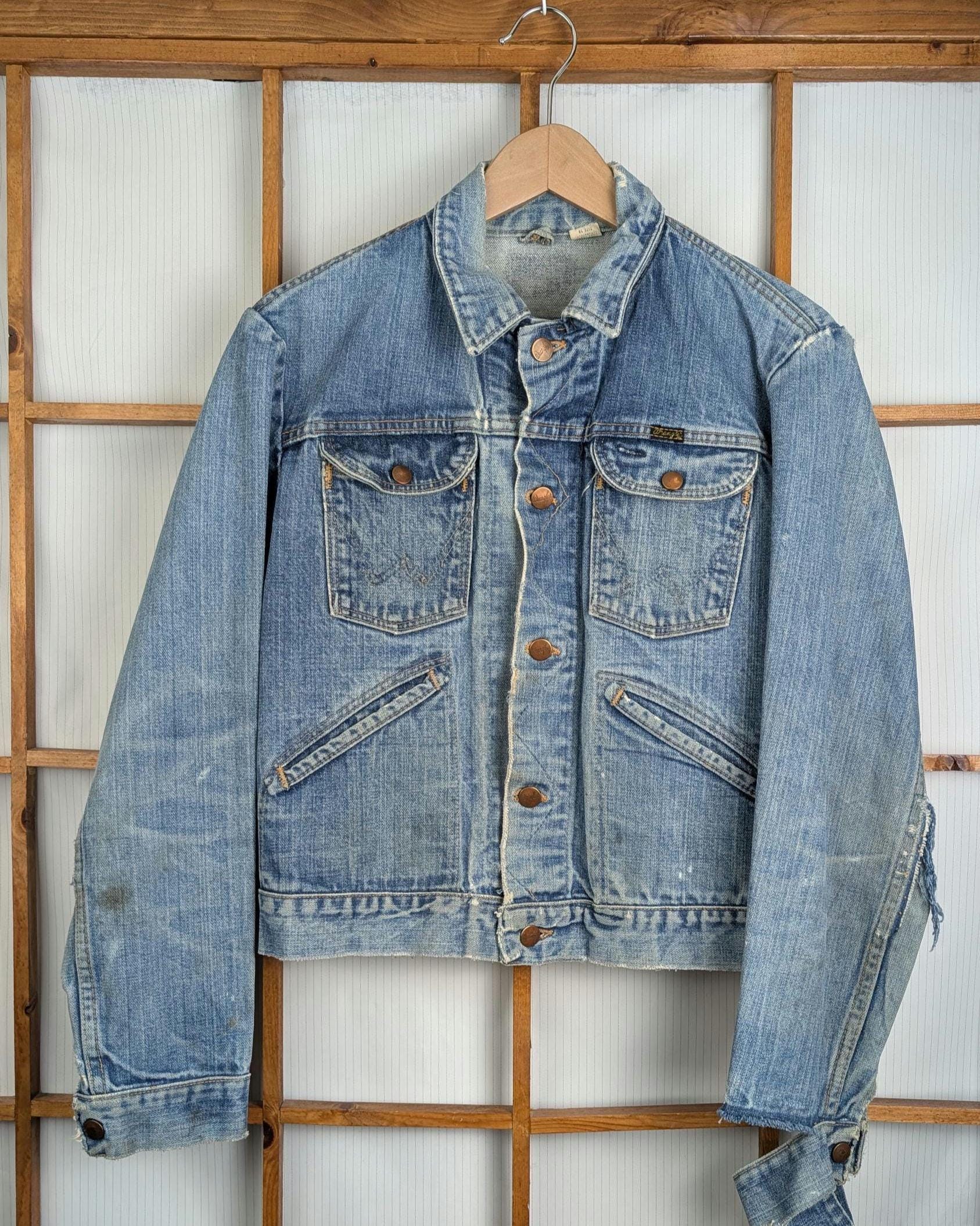 Blue 70s Jacket - Etsy