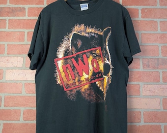 Vintage 90s N.W.O New World Order ORIGINAL Wrestling Tee - Large