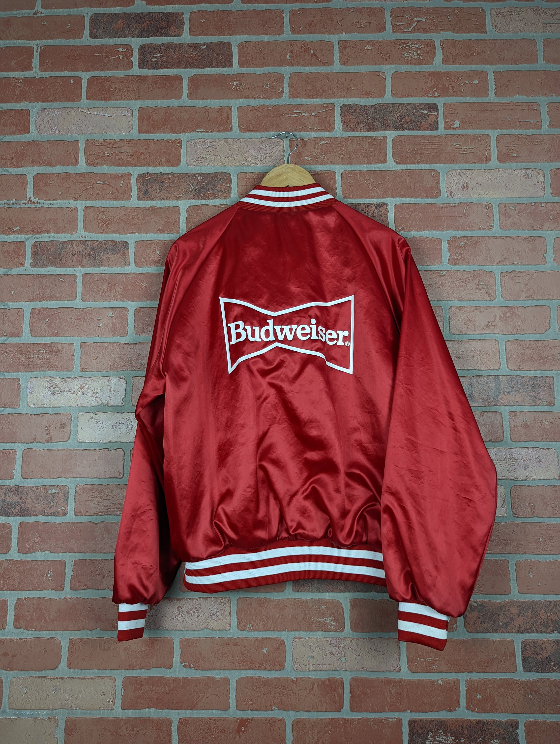 Budweiser jacket hotsell vintage
