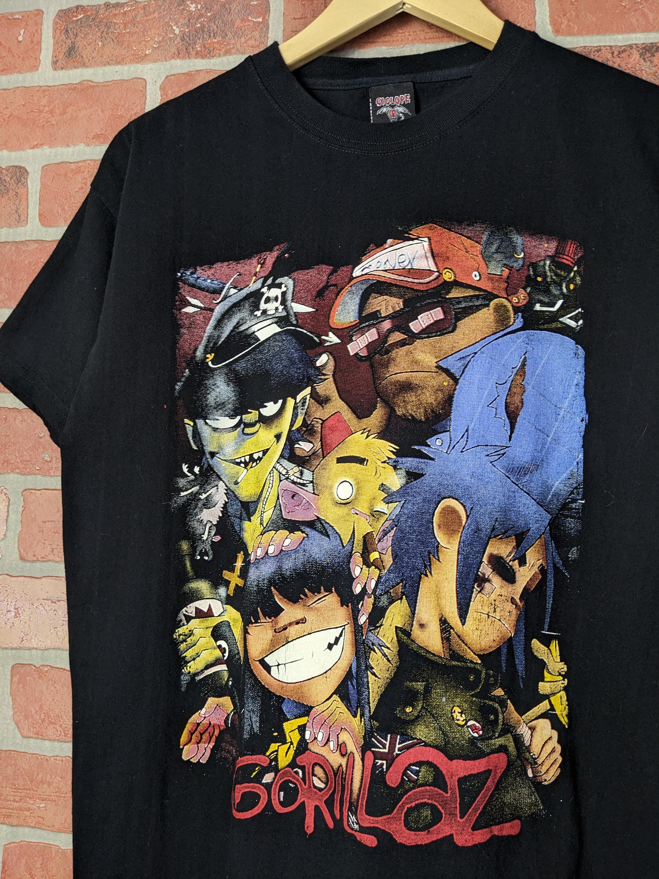 Vintage 00s Y2k Double Sided Gorillaz ORIGINAL Band Tee Vintage 00s Y2k Double Sided Gorillaz ORIGINAL Band Tee